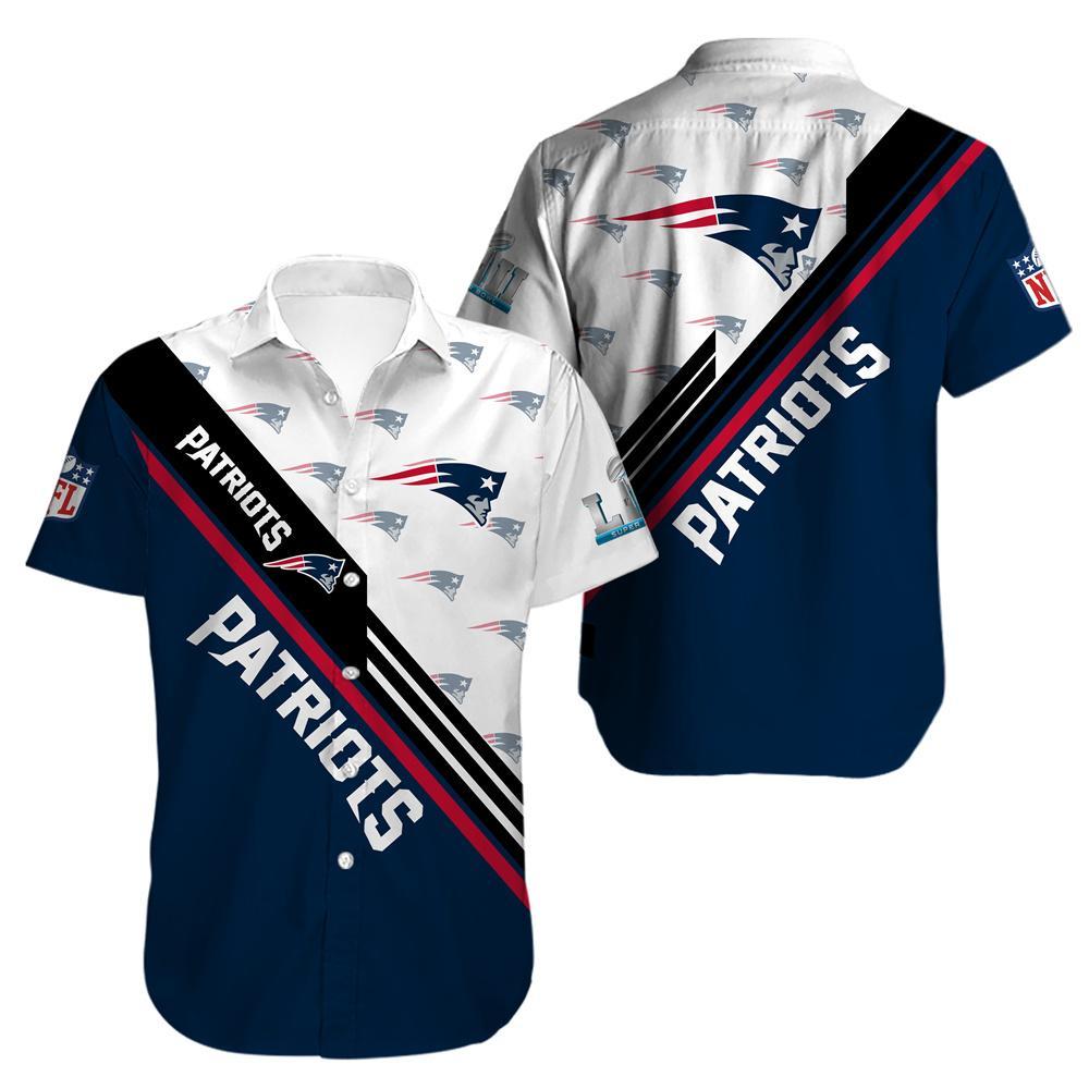 New England Patriots Hawaiian Shirt for Men Women