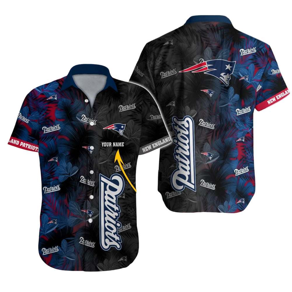 New England Patriots NFL Hawaii Shirt NFL Football Custom Hawaiian Shirt for Men Women Gift For Fans