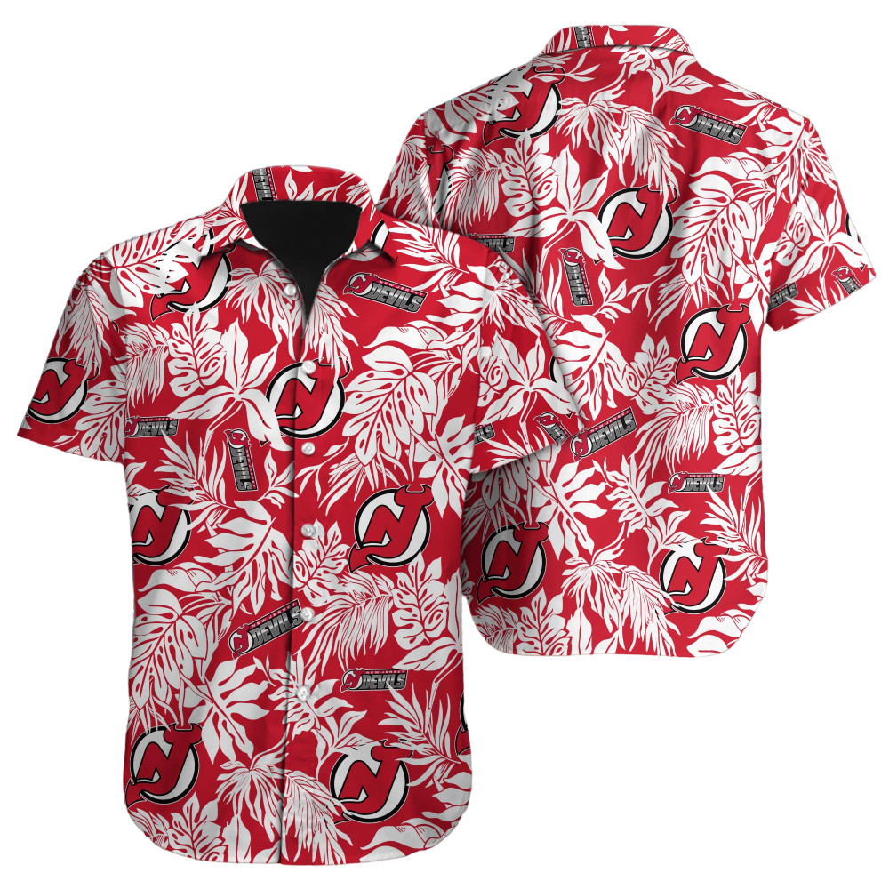 New Jersey Devils Hawaiian shirt NHL Shirt for Men Women Gift for Fans