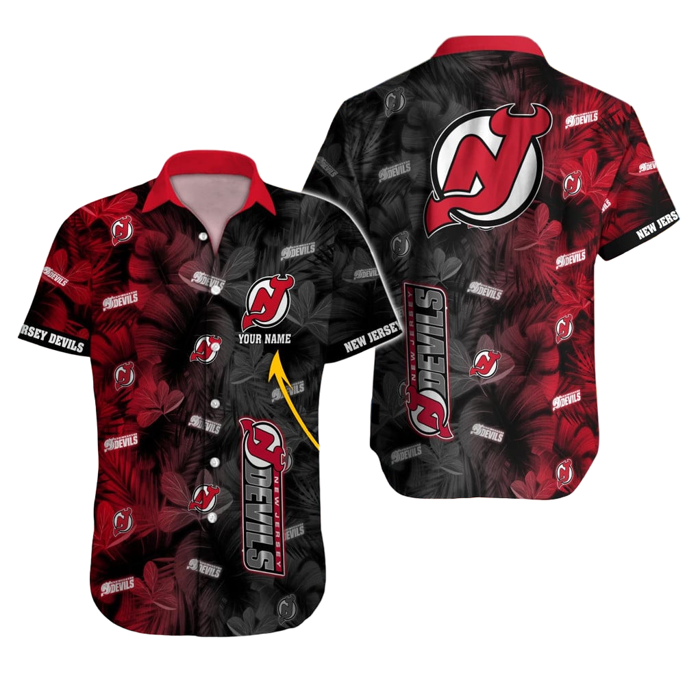 New Jersey Devils NHL Hawaii Shirt Custom Hawaii Shirt for Men Women Gift for Fans