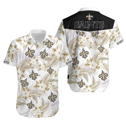 New Orleans Saints Football Hawaiian Shirt Aloha Shirt for Men Women