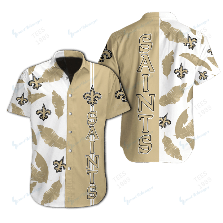 New Orleans Saints Hawaiian Shirt Aloha Shirt for Men Women