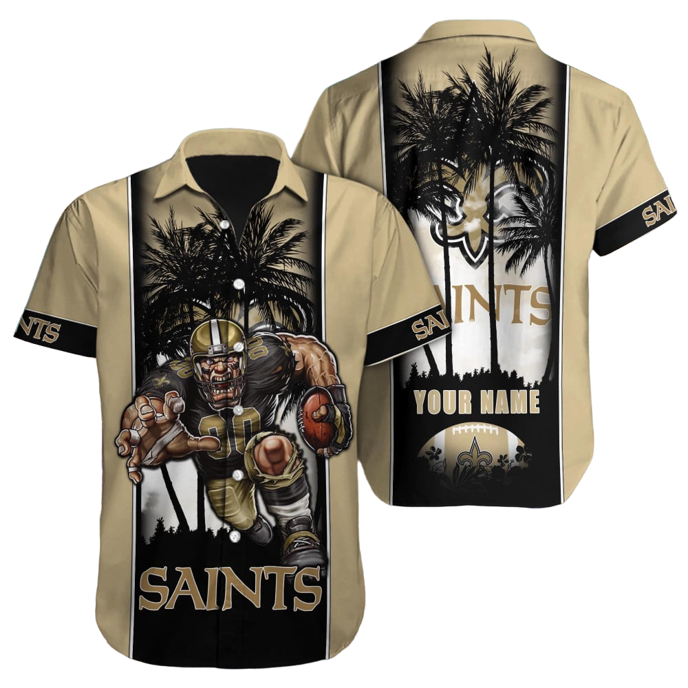 New Orleans Saints Hawaiian Shirt NFL Football Custom Hawaiian Shirt for Men Women Gift For Fans