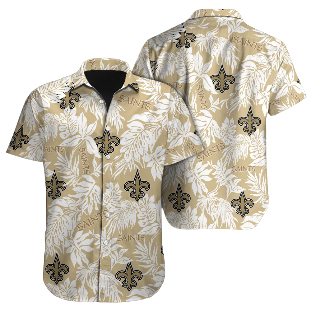 New Orleans Saints Hawaiian Shirt NFL Football Hawaiian Shirt for Men Women Gift For Fans39046