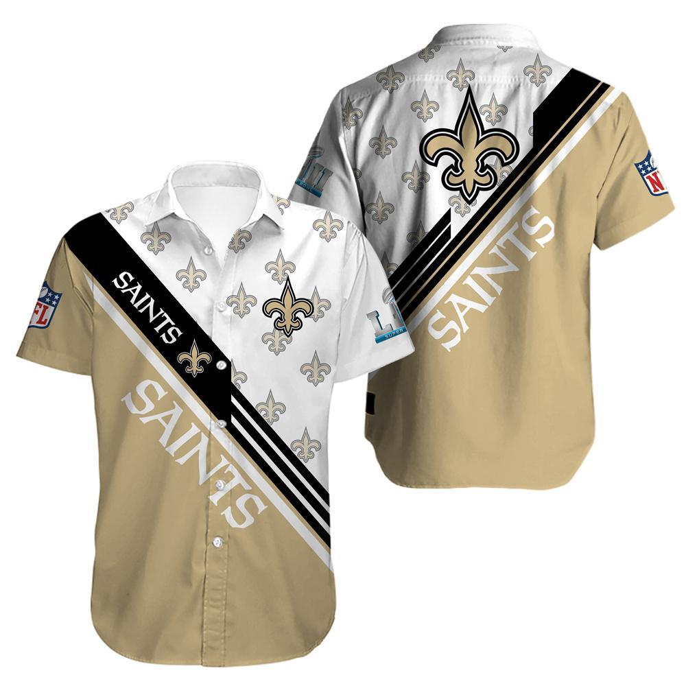 New Orleans Saints Hawaiian Shirt for Men Women