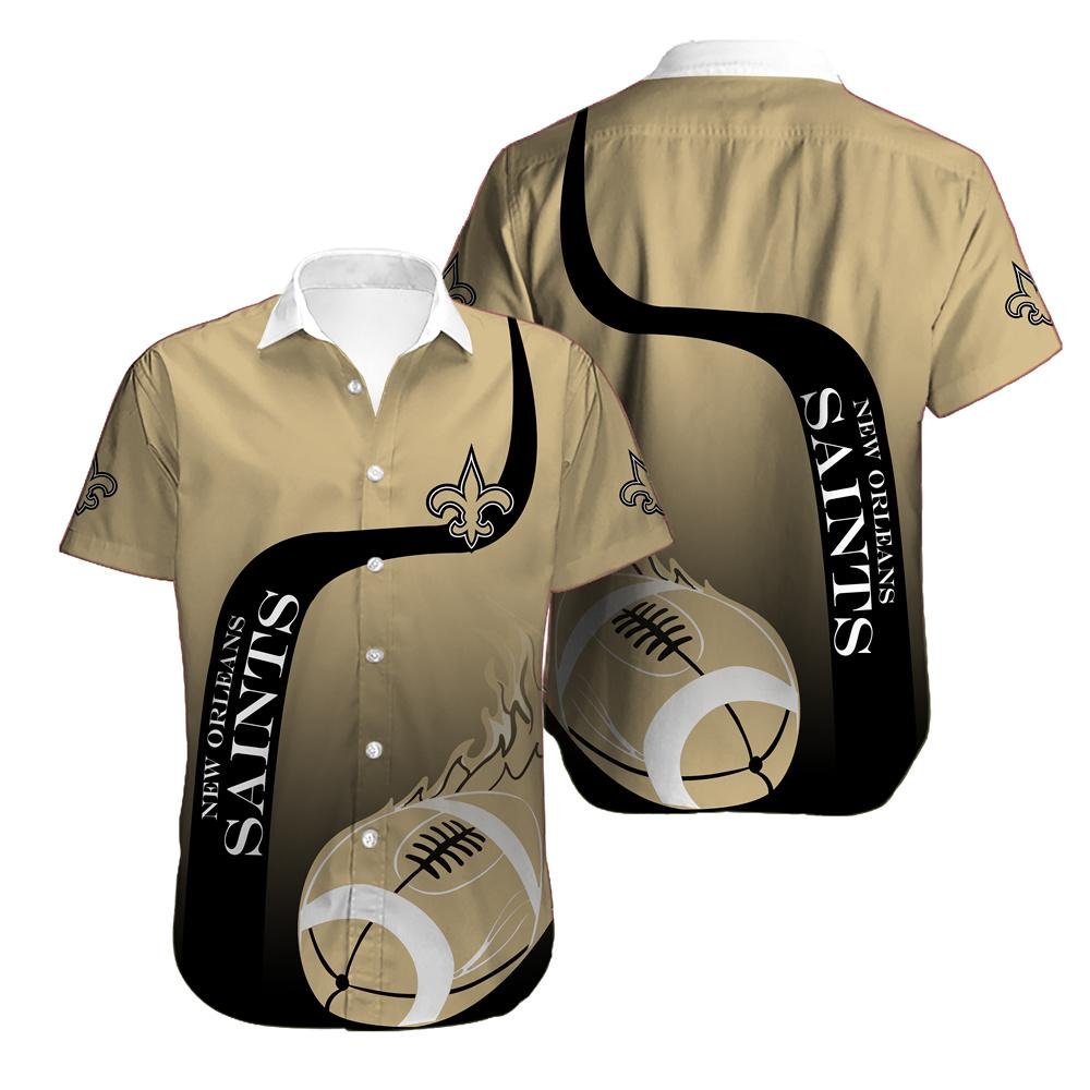 New Orleans Saints Hawaiian Shirt for Men Women