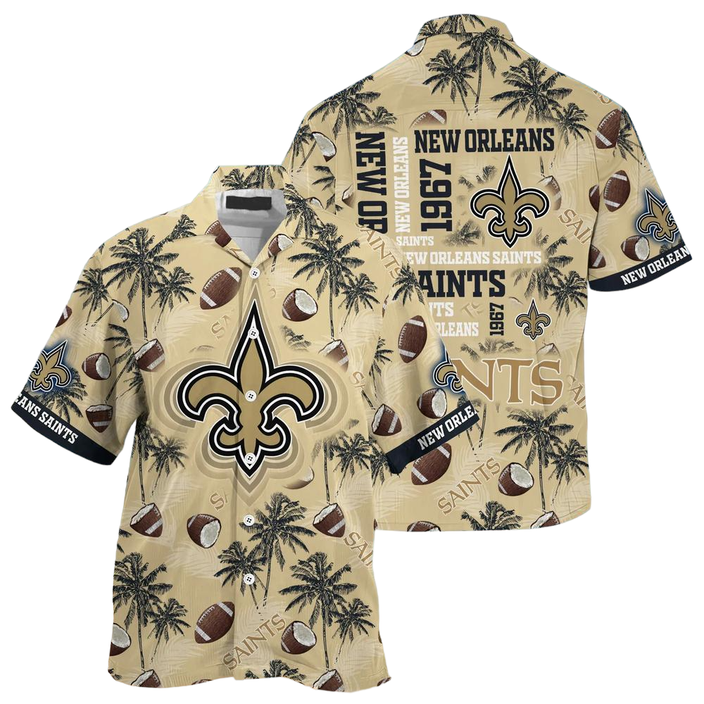 New Orleans Saints NFL Beach Shirt New Gift For Summer Hawaiian Shirt