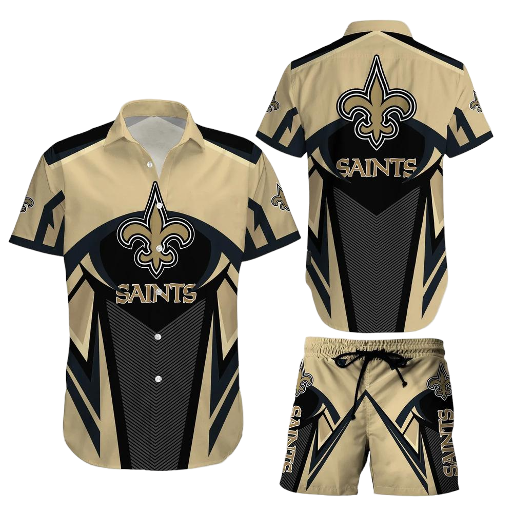 New Orleans Saints NFL Hawaiian Shirt And Short Best Gift For Football NFL Fans