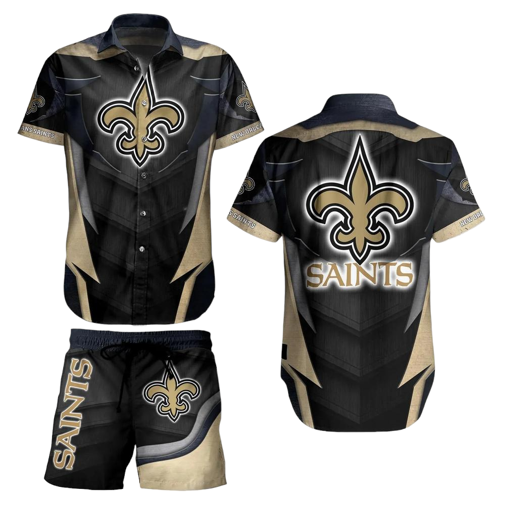 New Orleans Saints NFL Hawaiian Shirt And Short Summer Perfect Gift For Fans