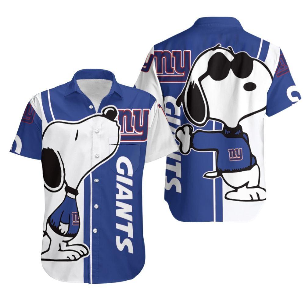 New York Giants Hawaiian Aloha Hawaiian Shirt Aloha Shirt for Men Women For Big Fans