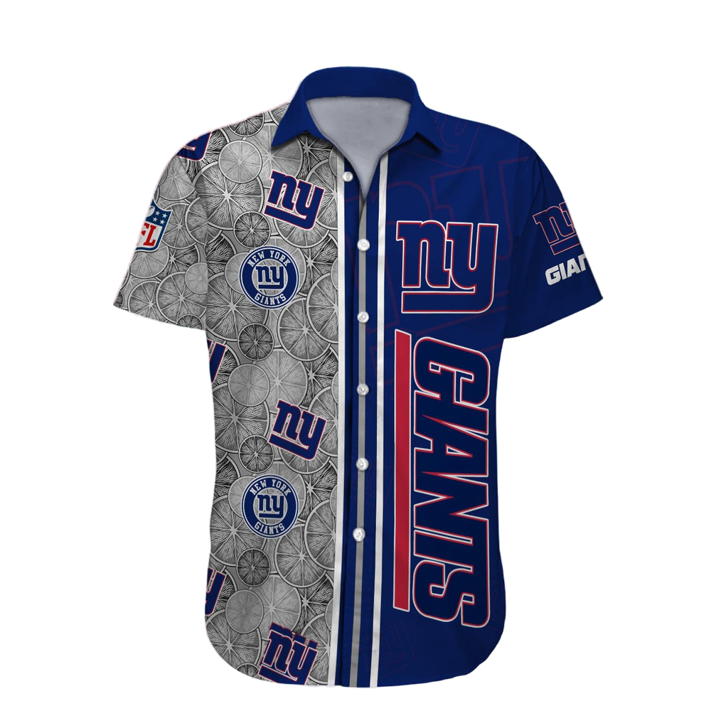 New York Giants Hawaiian Shirt NFL Football Custom Hawaiian Shirt for Men Women Gift For Fans