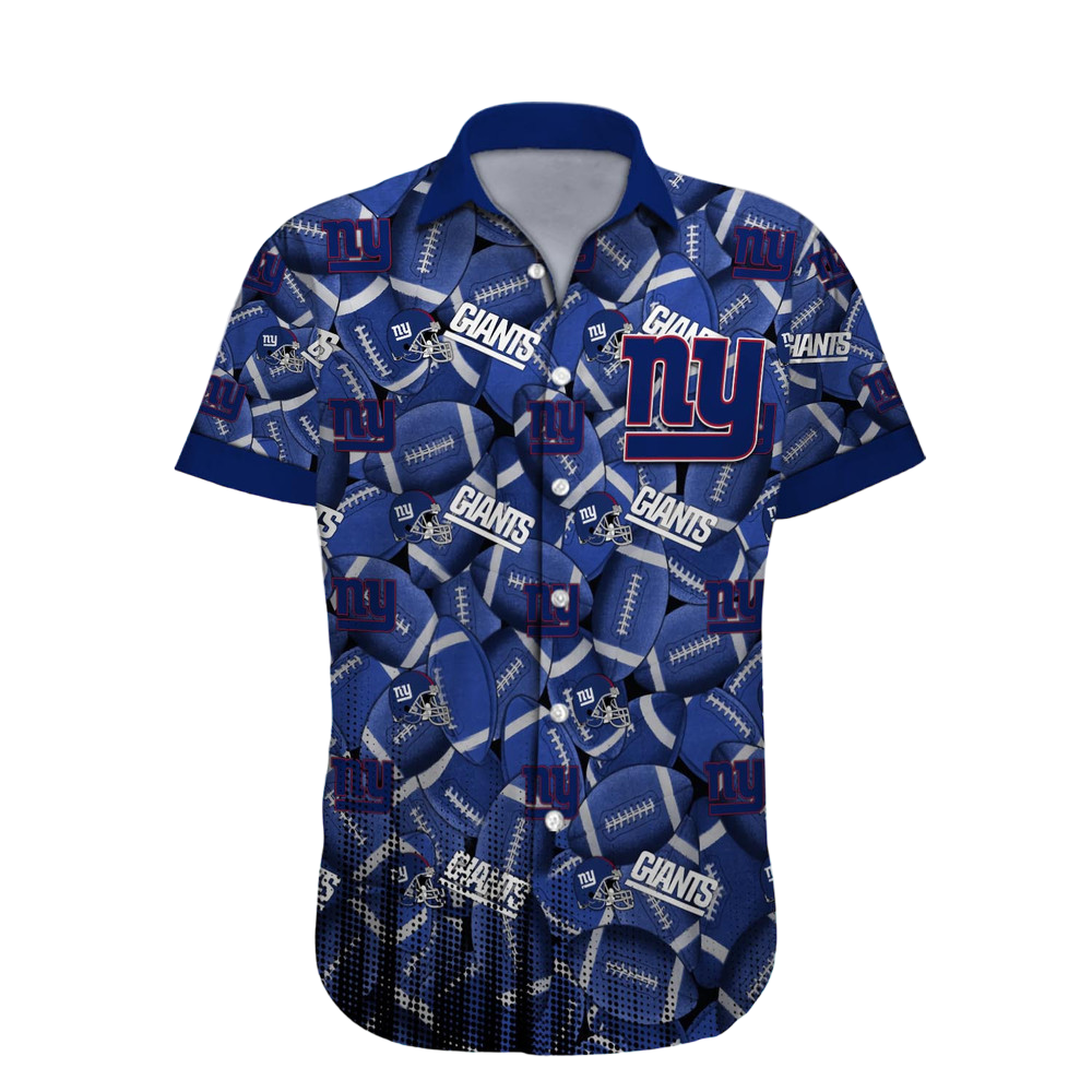 New York Giants Hawaiian Shirt NFL Football Custom Hawaiian Shirt for Men Women Gift For Fans