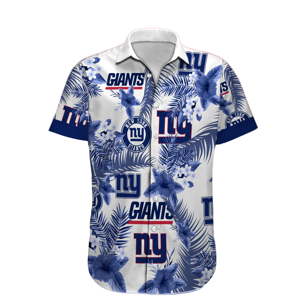 New York Giants Hawaiian Shirt NFL Football Custom Hawaiian Shirt for Men Women Gift For Fans