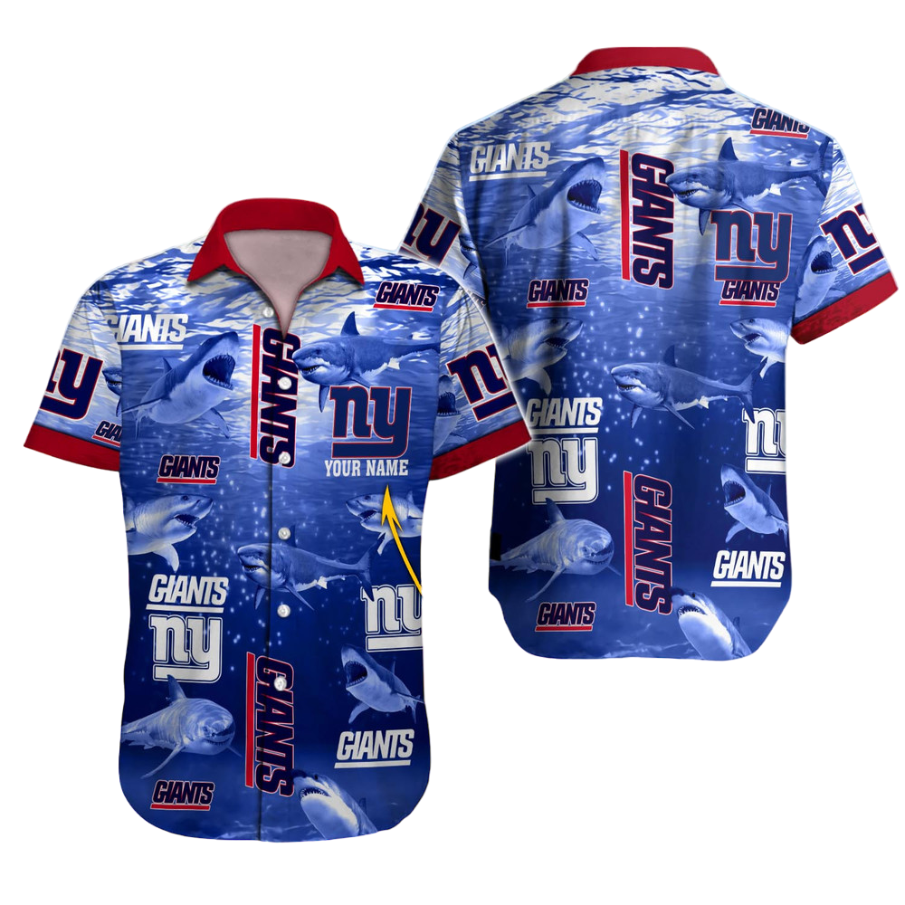 New York Giants NFL Hawaii Shirt NFL Football Custom Hawaiian Shirt for Men Women Gift For Fans