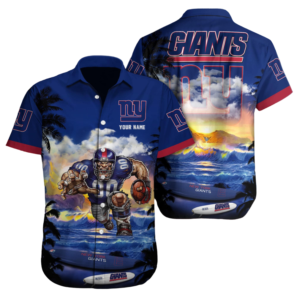 New York Giants NFL NFL Football Custom Hawaiian Shirt for Men Women Gift For Fans