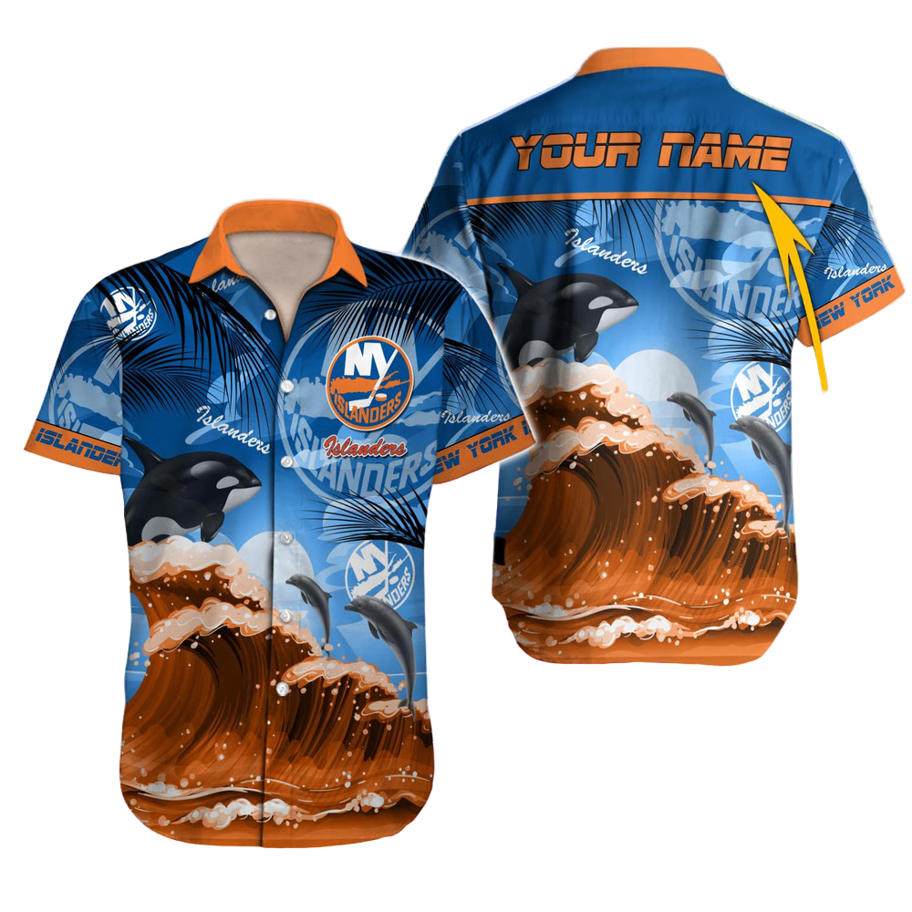 New York Islanders NHL Hawaiian Shirt Custom Hawaii Shirt for Men Women Gift for Fans