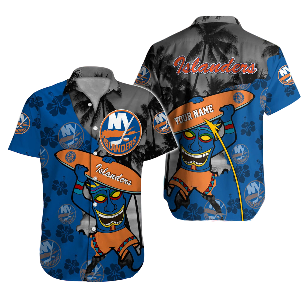 New York Islanders NHL Hawaiian Shirt Custom Hawaii Shirt for Men Women Gift for Fans