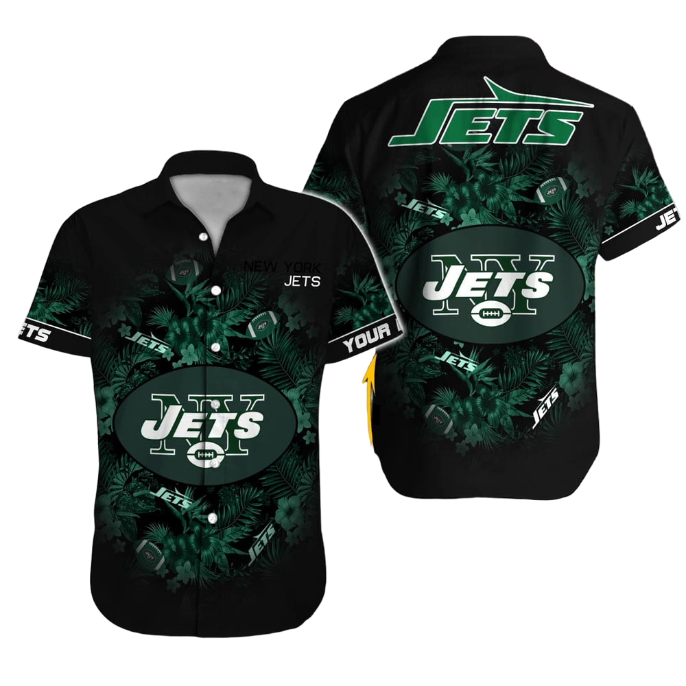 New York Jets Hawaiian Shirt NFL Football Custom Hawaiian Shirt for Men Women Gift For Fans