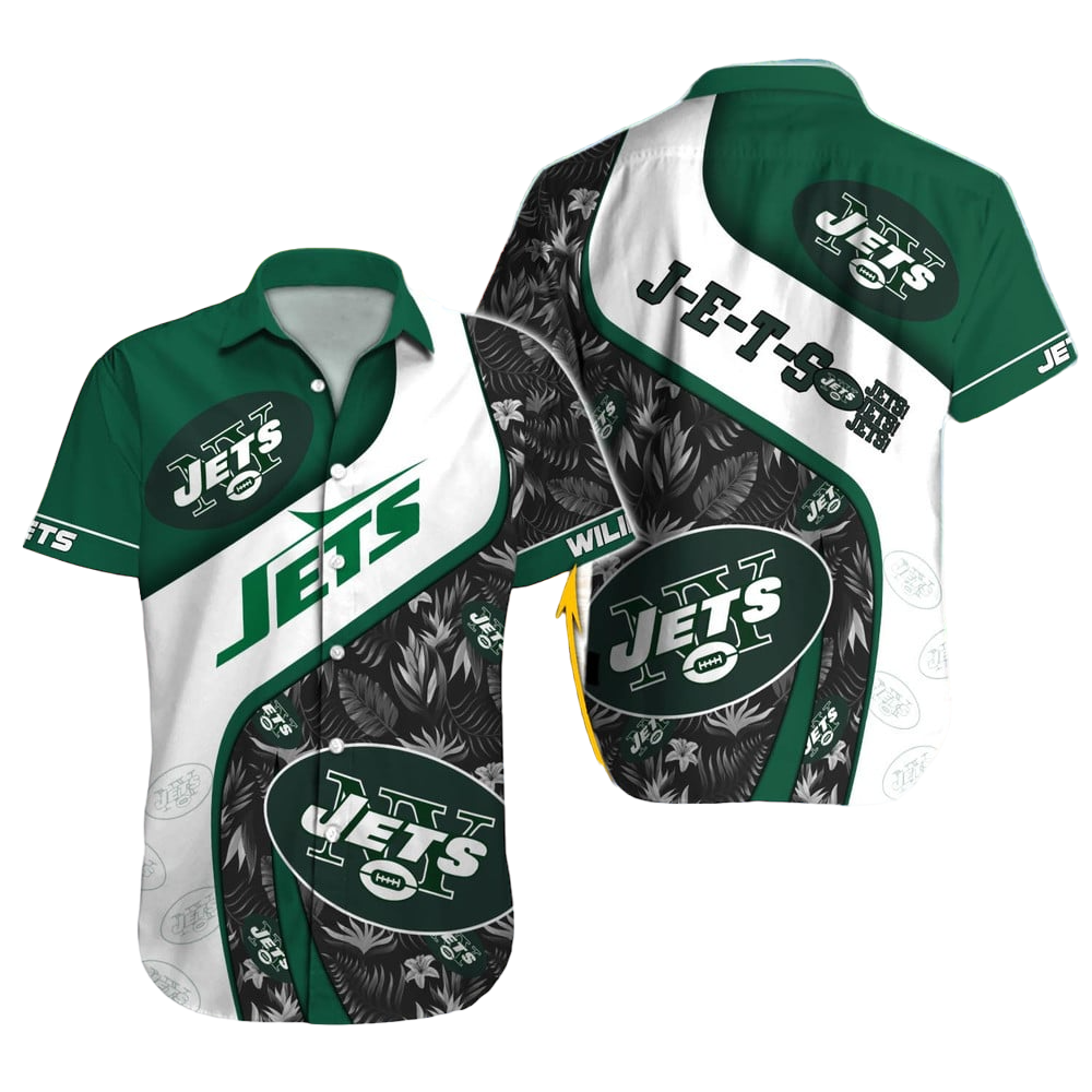 New York Jets Hawaiian Shirt NFL Football Custom Hawaiian Shirt for Men Women Gift For Fans