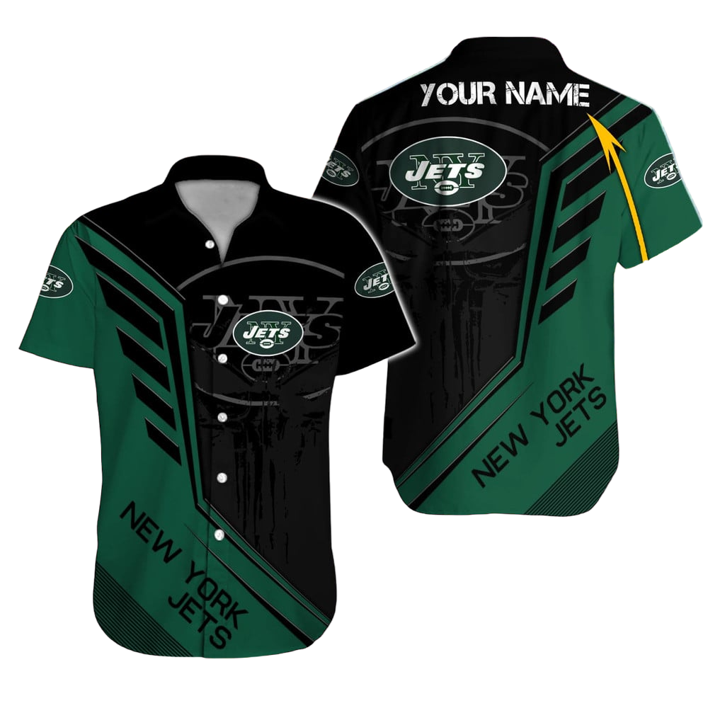 New York Jets Hawaiian Shirt NFL Football Custom Hawaiian Shirt for Men Women Gift For Fans