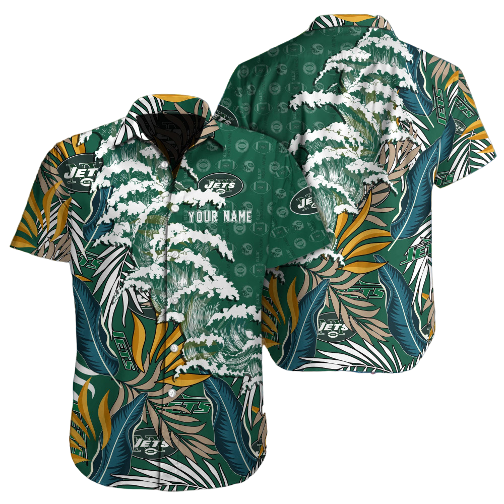 New York Jets Hawaiian Shirt NFL Football Hawaiian Shirt for Men Women Gift For Fans38176