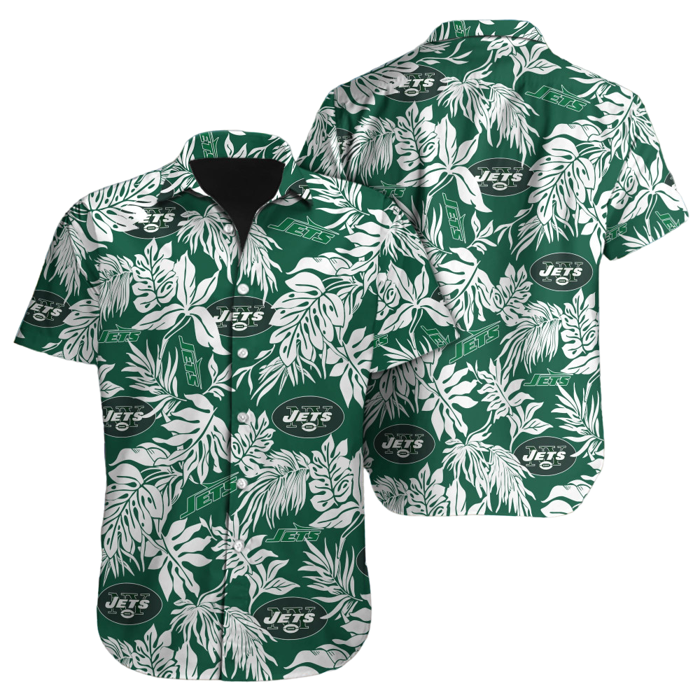 New York Jets Hawaiian Shirt NFL Football Hawaiian Shirt for Men Women Gift For Fans39046