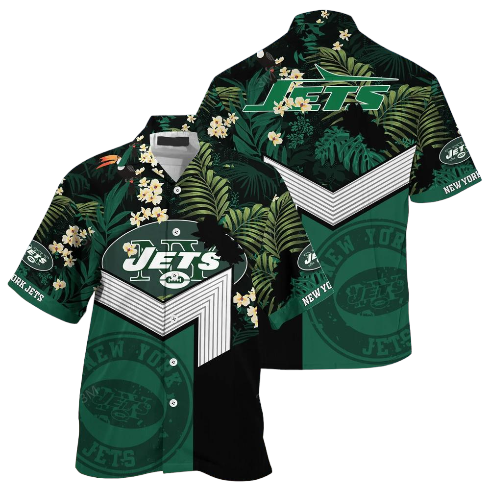 New York Jets NFL Football Beach Shirt This Summer Hawaiian Shirt For Big Fans