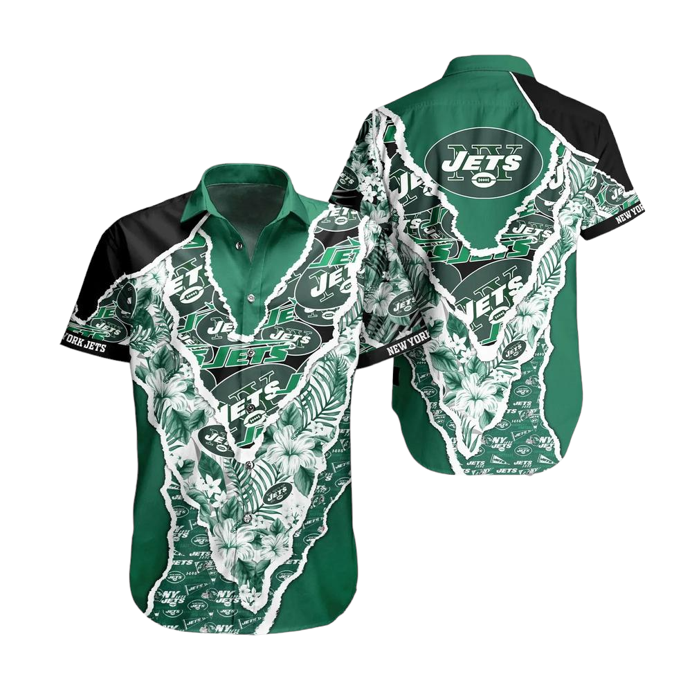 New York Jets NFL Hawaii Shirt Graphic Floral Pattern This Summer Meaningful Gifts For Fans