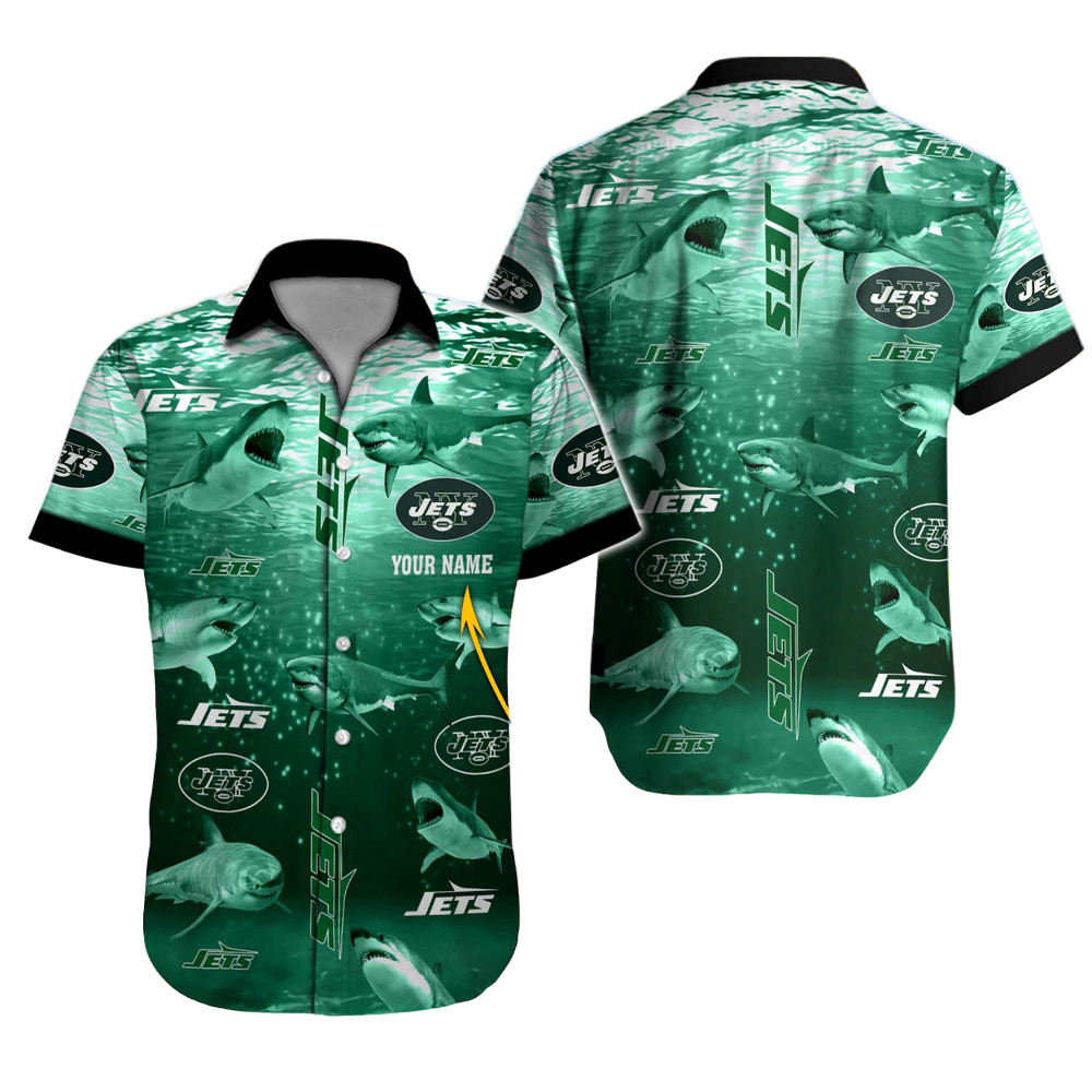 New York Jets NFL Hawaii Shirt NFL Football Custom Hawaiian Shirt for Men Women Gift For Fans