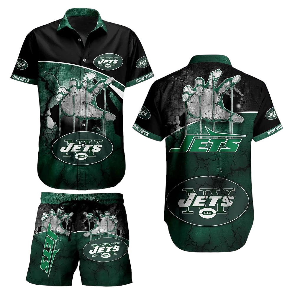 New York Jets NFL Hawaiian Shirt And Short Style Summer Luzgear Store