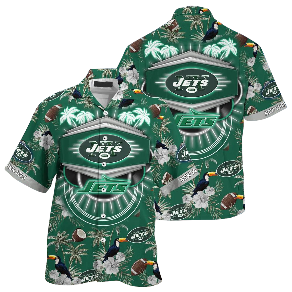 New York Jets NFL Hawaiian Shirt This Summer For Your Loved Ones