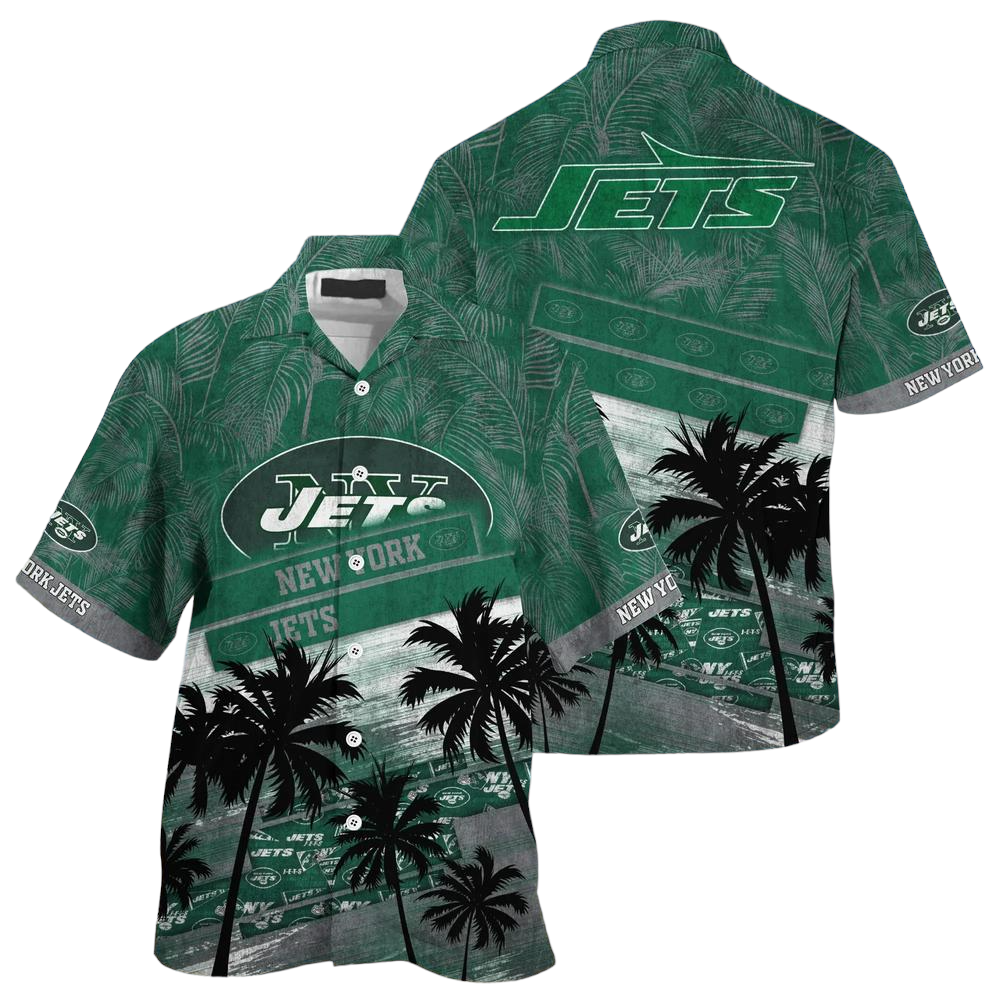 New York Jets NFL Hawaiian Shirt Trending Summer For Sports Football Fans