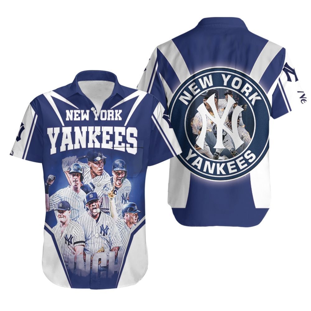 New York Yankees 6 Legends Players Clinched For Fan Hawaiian Shirt Aloha Shirt for Men Women