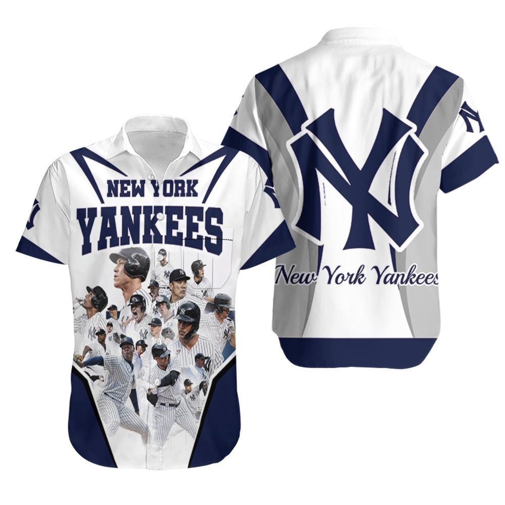 New York Yankees All Best Players In One For Fan Hawaiian Shirt Aloha Shirt for Men Women