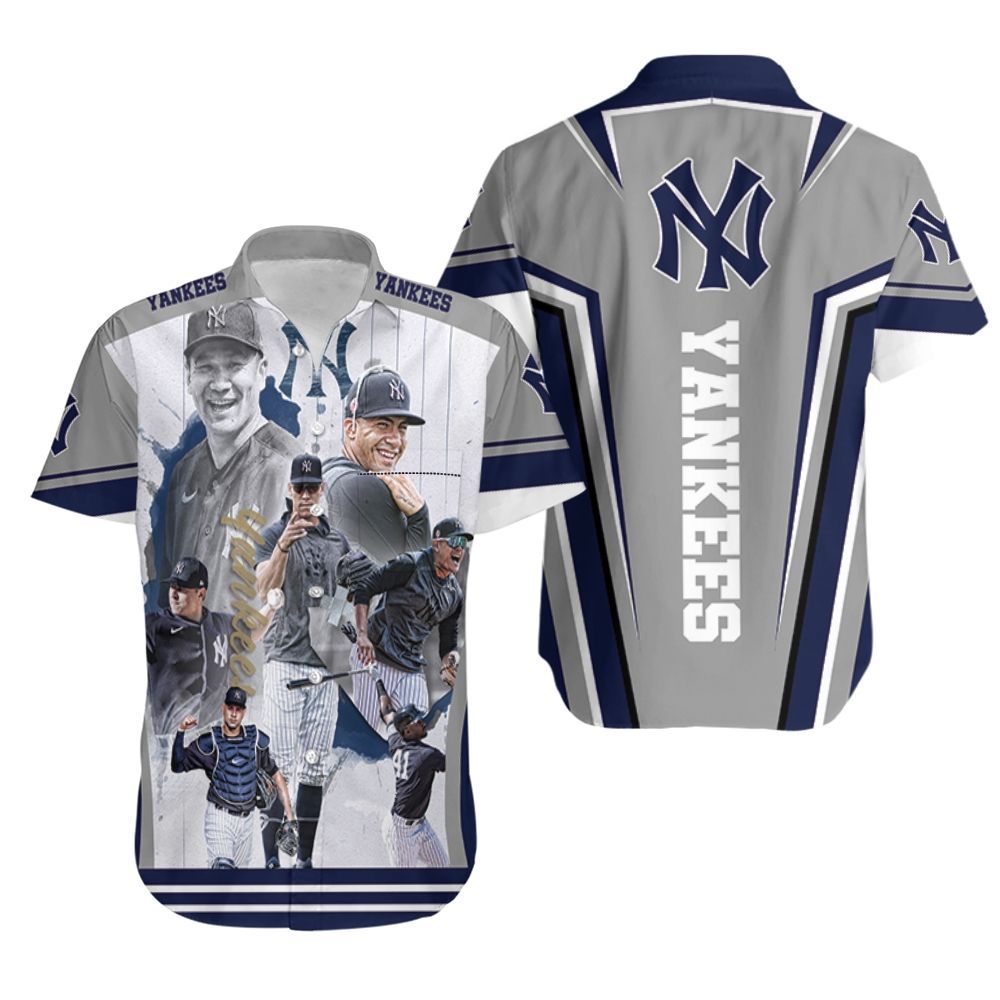 New York Yankees Great Team Best Players Hawaiian Shirt Aloha Shirt for Men Women