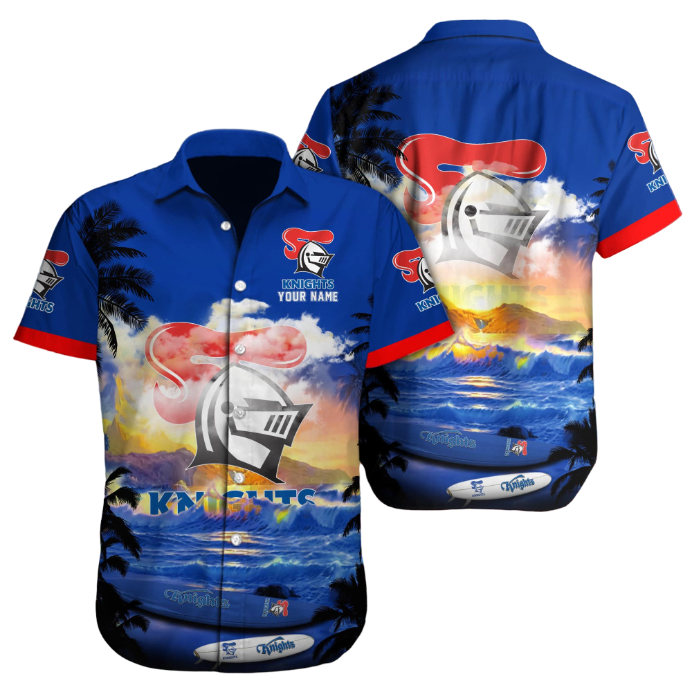 Newcastle Knights NRL Custom Hawaii Shirt  for Men Women Gift for Fans