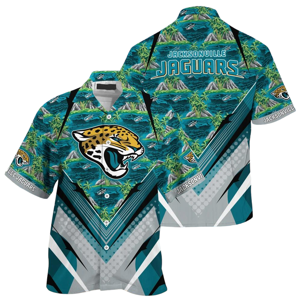 Nfl Jacksonville Jaguars Team Beach Shirt For Sports Buccaneers Fans Hawaiian Shirt