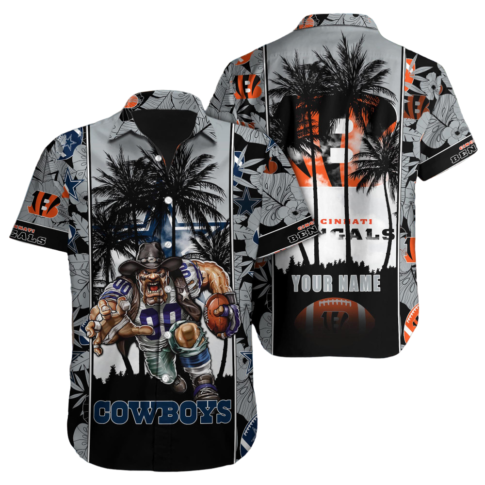 Oakland Raiders Hawaiian Shirt NFL Football Custom Hawaiian Shirt for Men Women Gift For Fans