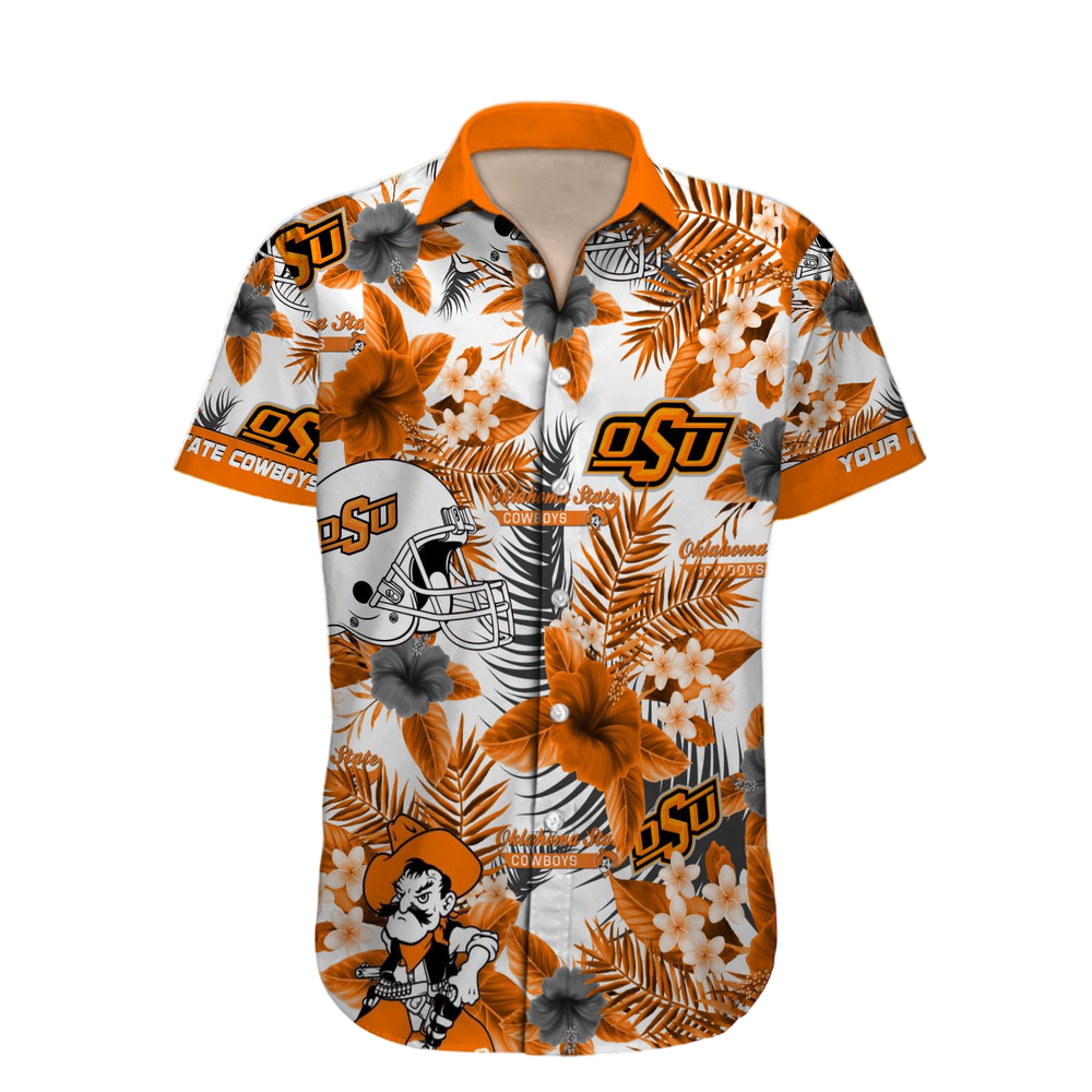 Oklahoma State Cowboys NCAA Hawaiian Shirt Custom Hawaii Shirt for Men Women Gift for Fans