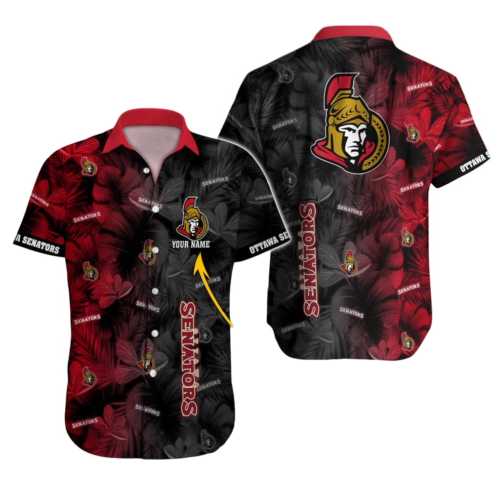 Ottawa Senators NHL Hawaii Shirt Custom Hawaii Shirt for Men Women Gift for Fans