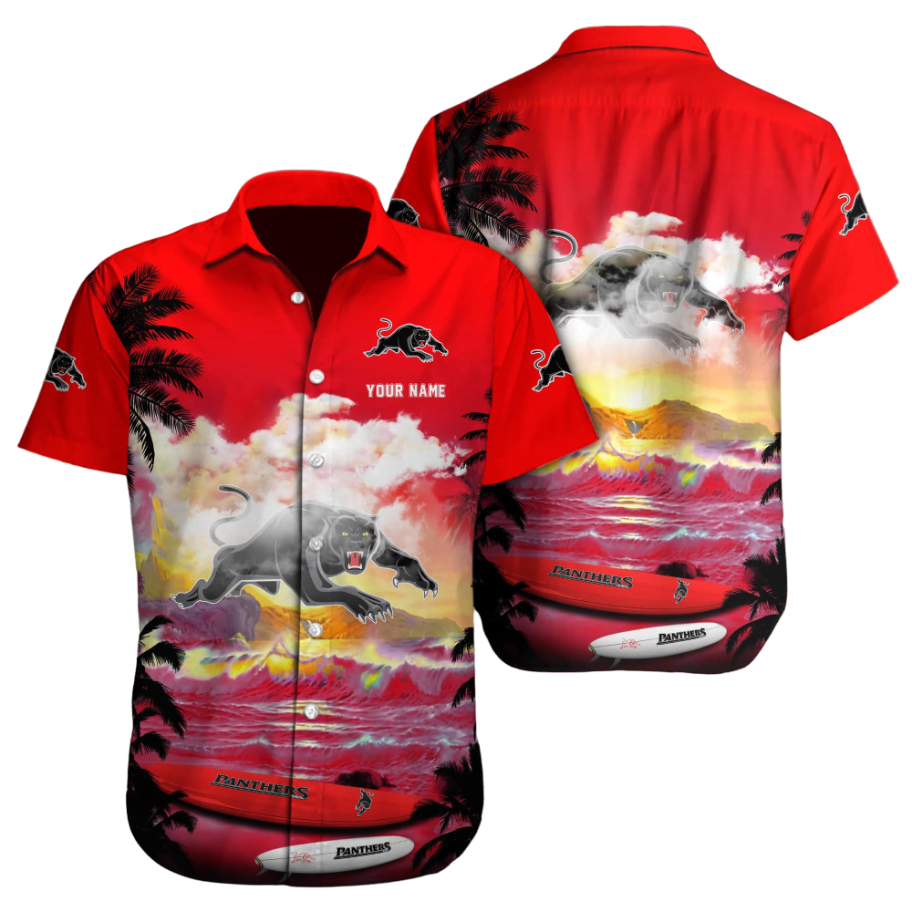 Penrith Panthers NRL Custom Hawaii Shirt  for Men Women Gift for Fans