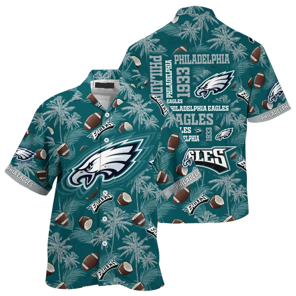 Philadelphia Eagles NFL Beach Shirt New Gift For Summer Hawaiian Shirt