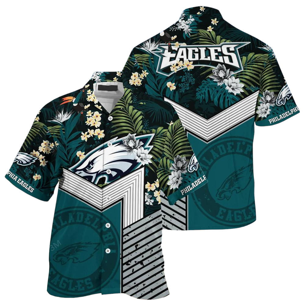 Philadelphia Eagles NFL Football Beach Shirt This Summer Hawaiian Shirt For Big Fans