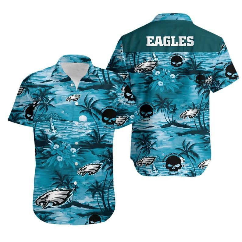 Philadelphia Eagles NFL Football Hawaiian Shirt Aloha Shirt for Men Women