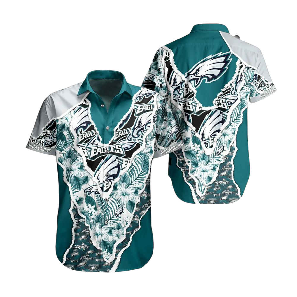 Philadelphia Eagles NFL Hawaii Shirt Graphic Floral Pattern This Summer Meaningful Gifts For Fans