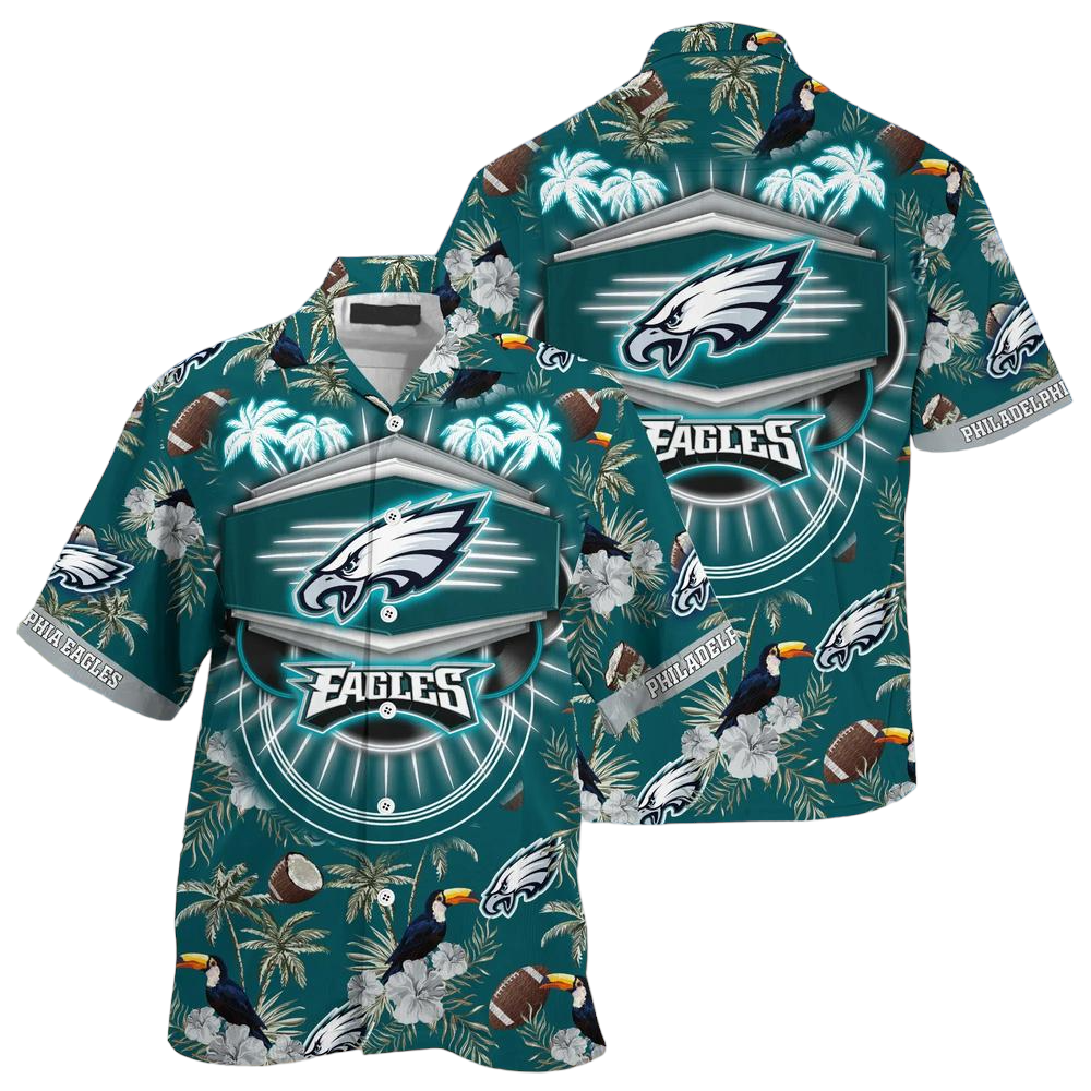 Philadelphia Eagles NFL Hawaiian Shirt This Summer For Your Loved Ones