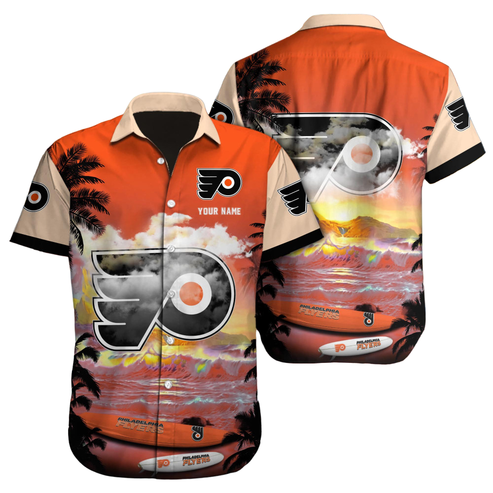 Philadelphia Flyers NHL Custom Hawaii Shirt  for Men Women Gift for Fans