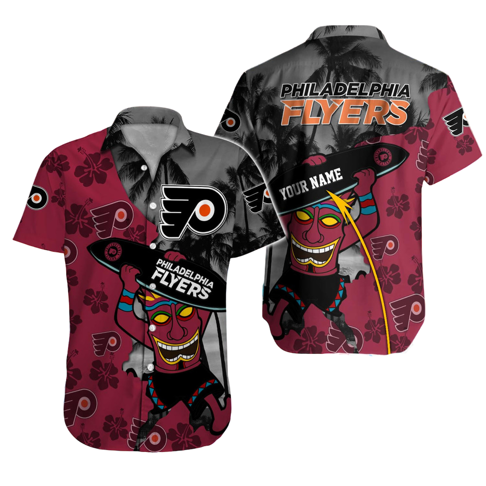 Philadelphia Flyers NHL Hawaiian Shirt Custom Hawaii Shirt for Men Women Gift for Fans