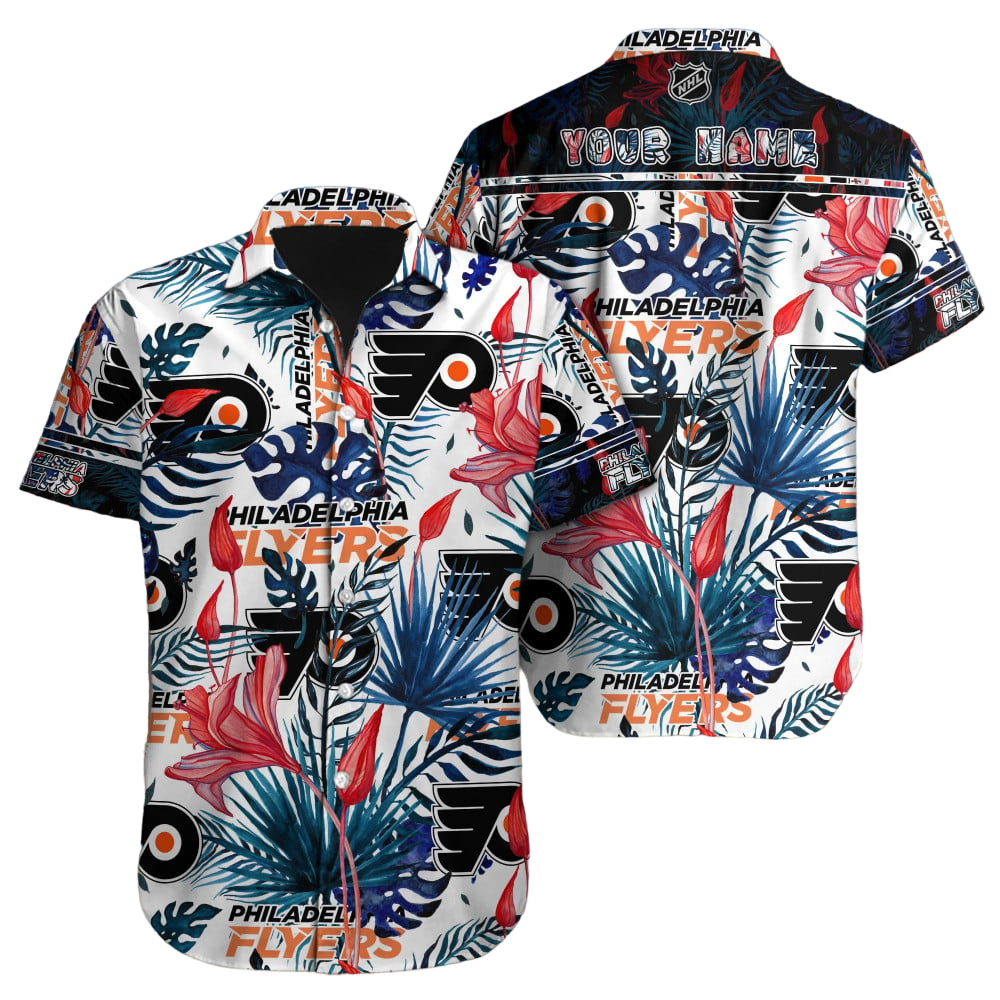 Philadelphia Flyers NHL Hawaiian Shirt Custom Hawaii Shirt for Men Women Gift for Fans