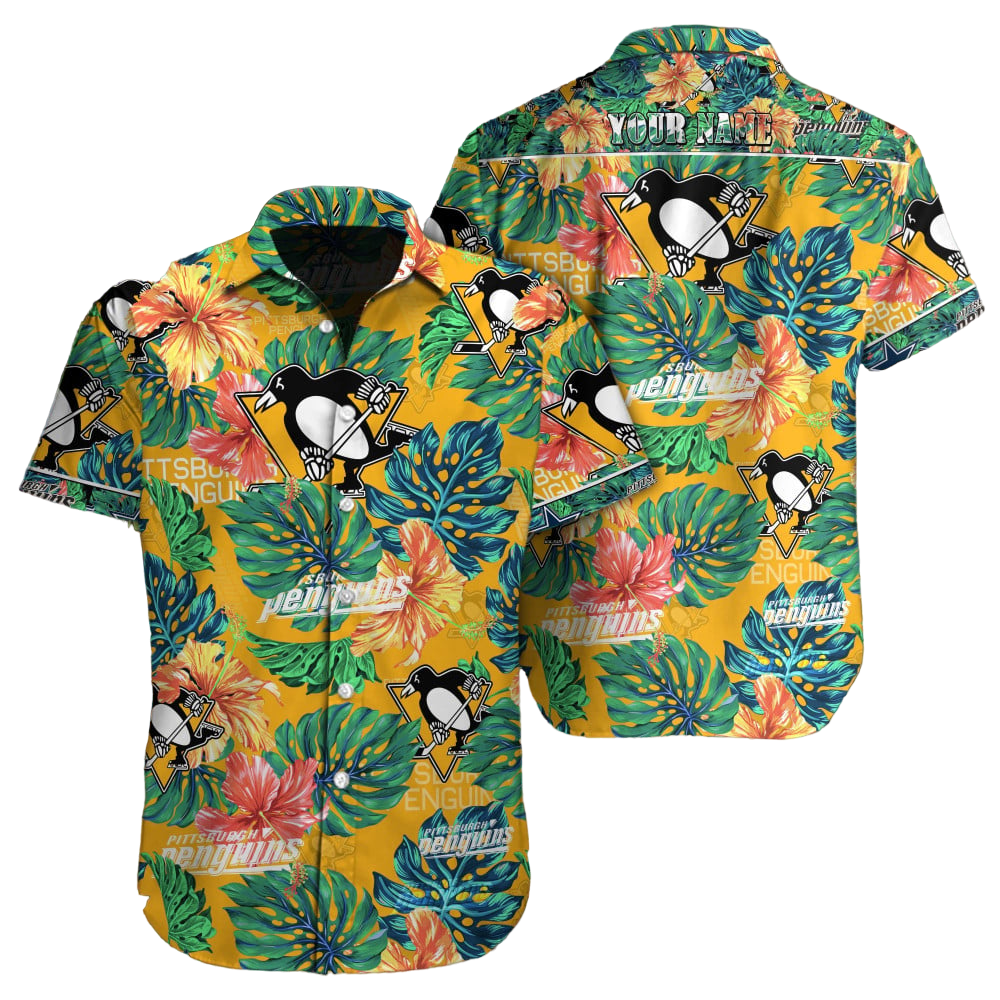 Pittsburgh Penguins NHL Custom Hawaiian shirt for Men Women Gift for Fans